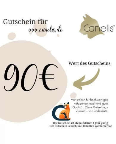 Canelis.de 90 € Gutschein