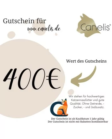 Canelis.de 400 € Gutschein