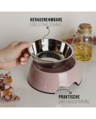 Futternapf 2er Set Malve